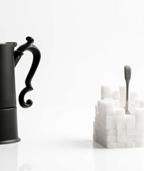 Caffettiera Lady Anna Black - immagine 3