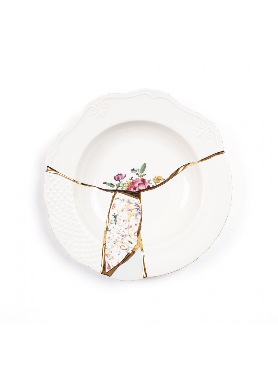 Piatto Fondo Kintsugi