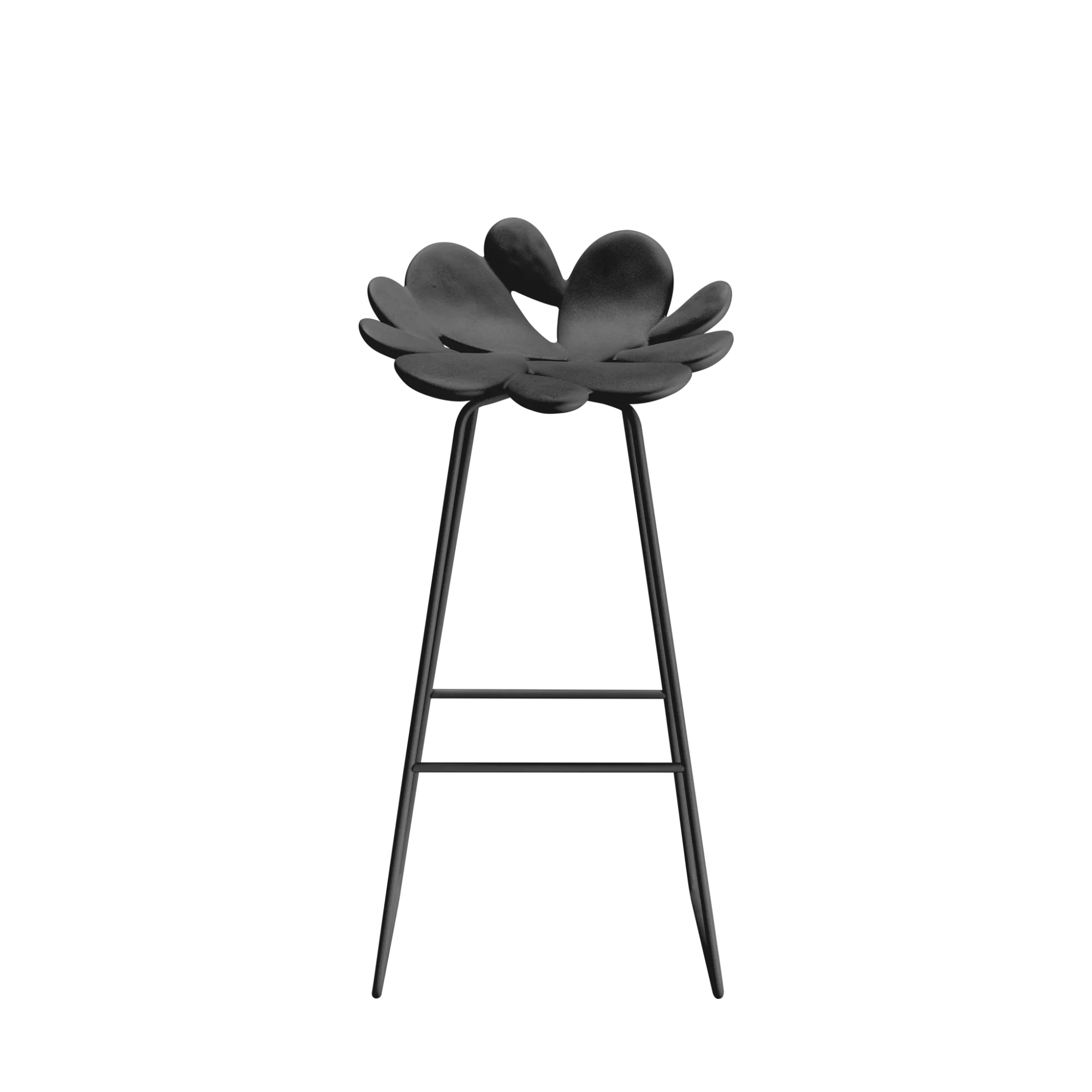 Set 2 Sgabelli Filicudi Black