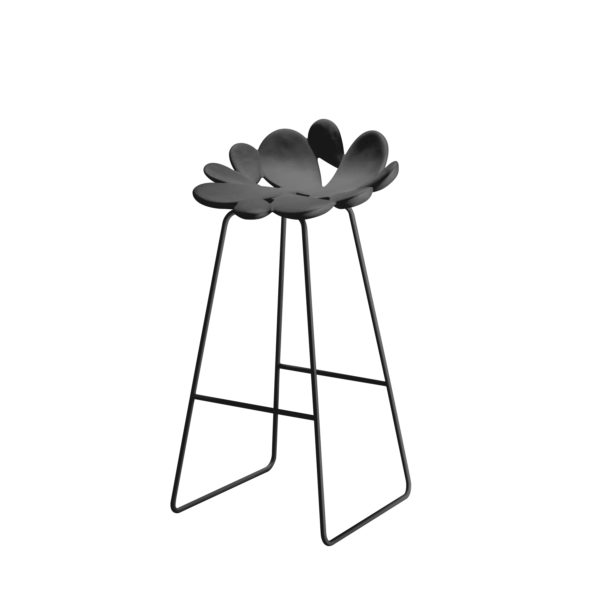 Set 2 Sgabelli Filicudi Black - immagine 3